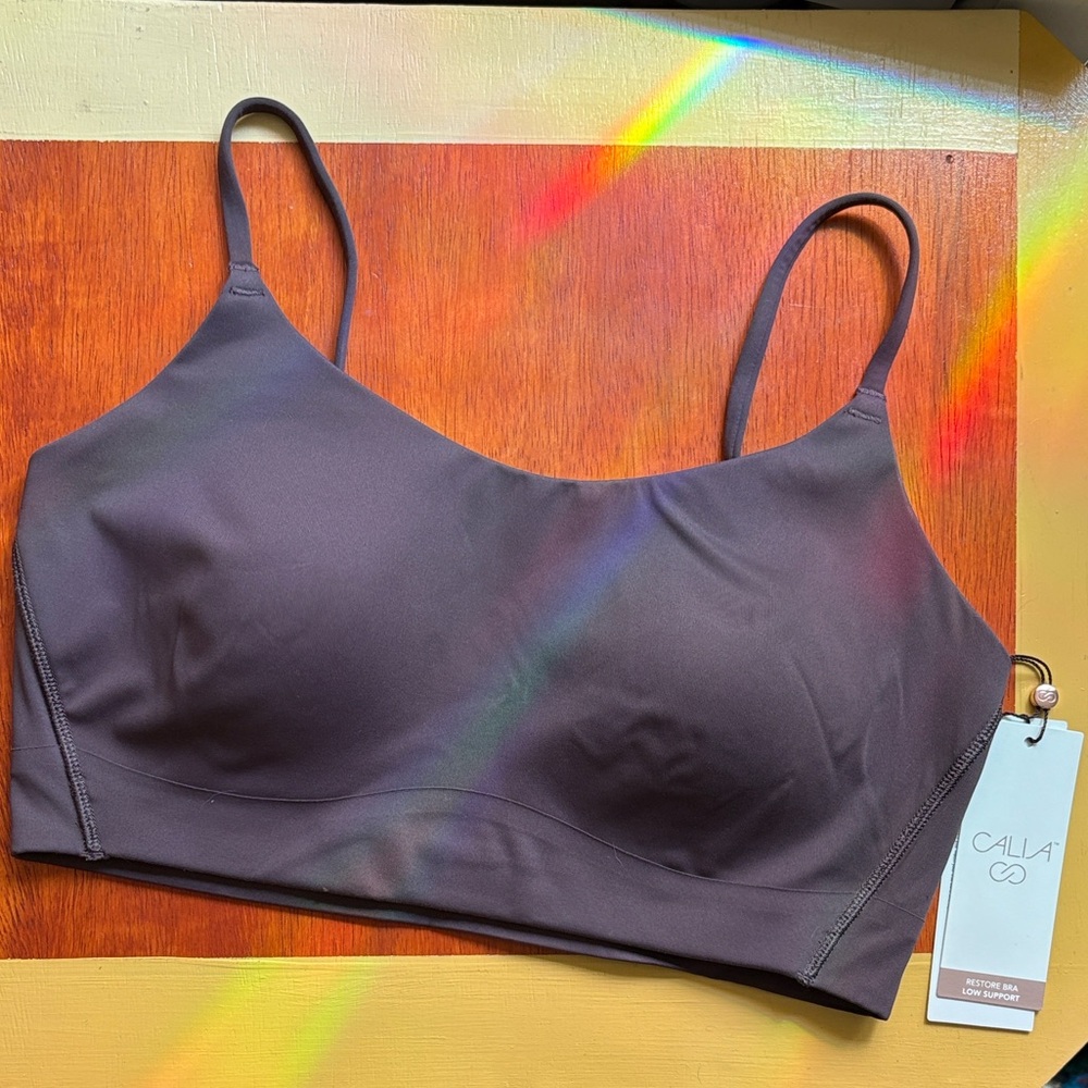 Calia Purple/Brown Bralette